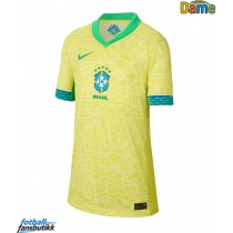 Brasil Hjemmedrakt Dame Copa America 2024 Kortermet